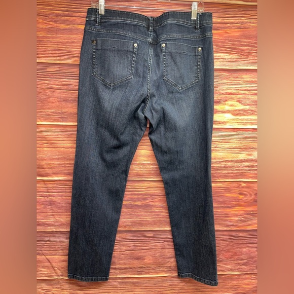 J.Jill authentic for slim ankle jeans 12 - Picture 2 of 3